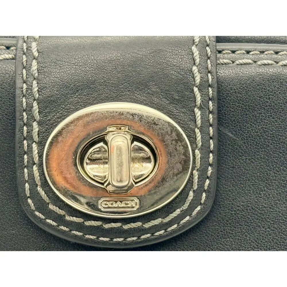 Coach Vintage Park Leather Turnlock Wallet - Picture 3 of 8